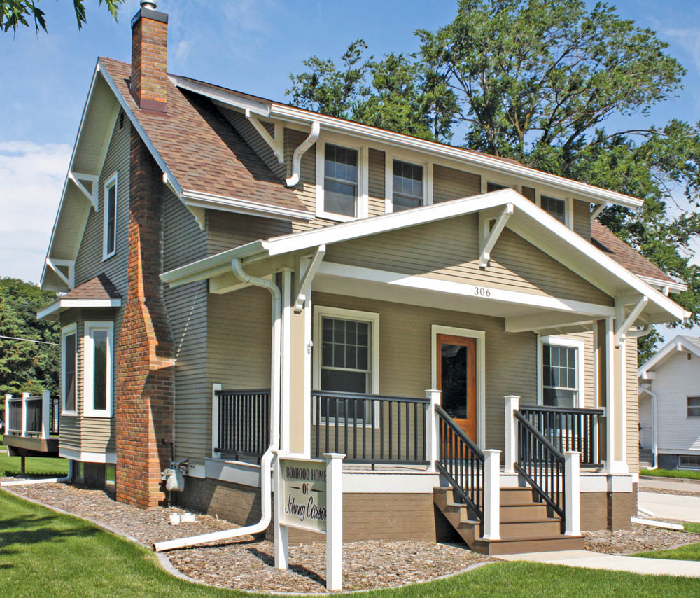 Johnny Carson boyhood home